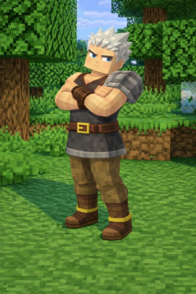 Jenny Mod Galath Character in Minecraft