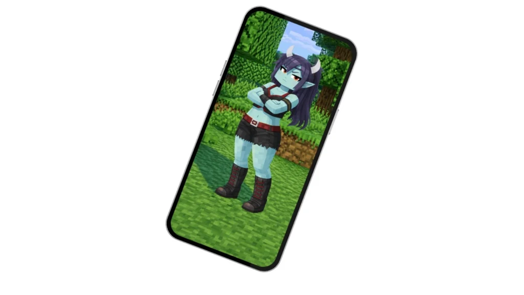 Jenny Mod Characters 8 Jenny Mod Luna girl Character in Minecraft