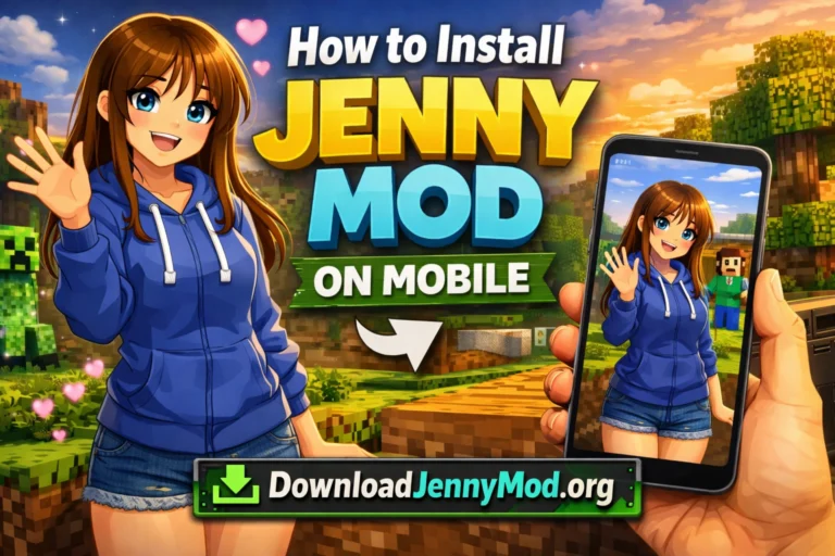 How to install Jenny Mod on Mobile