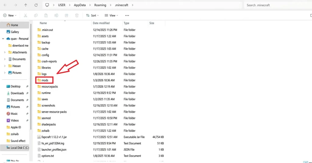 how to install jenny mod on pc (step 4)[Find your mod folder]